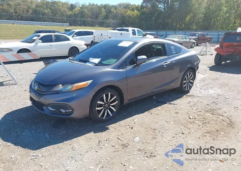 2015 Honda Civic Ex-L from USA, damaged, VIN 2HGFG3B02FH503748